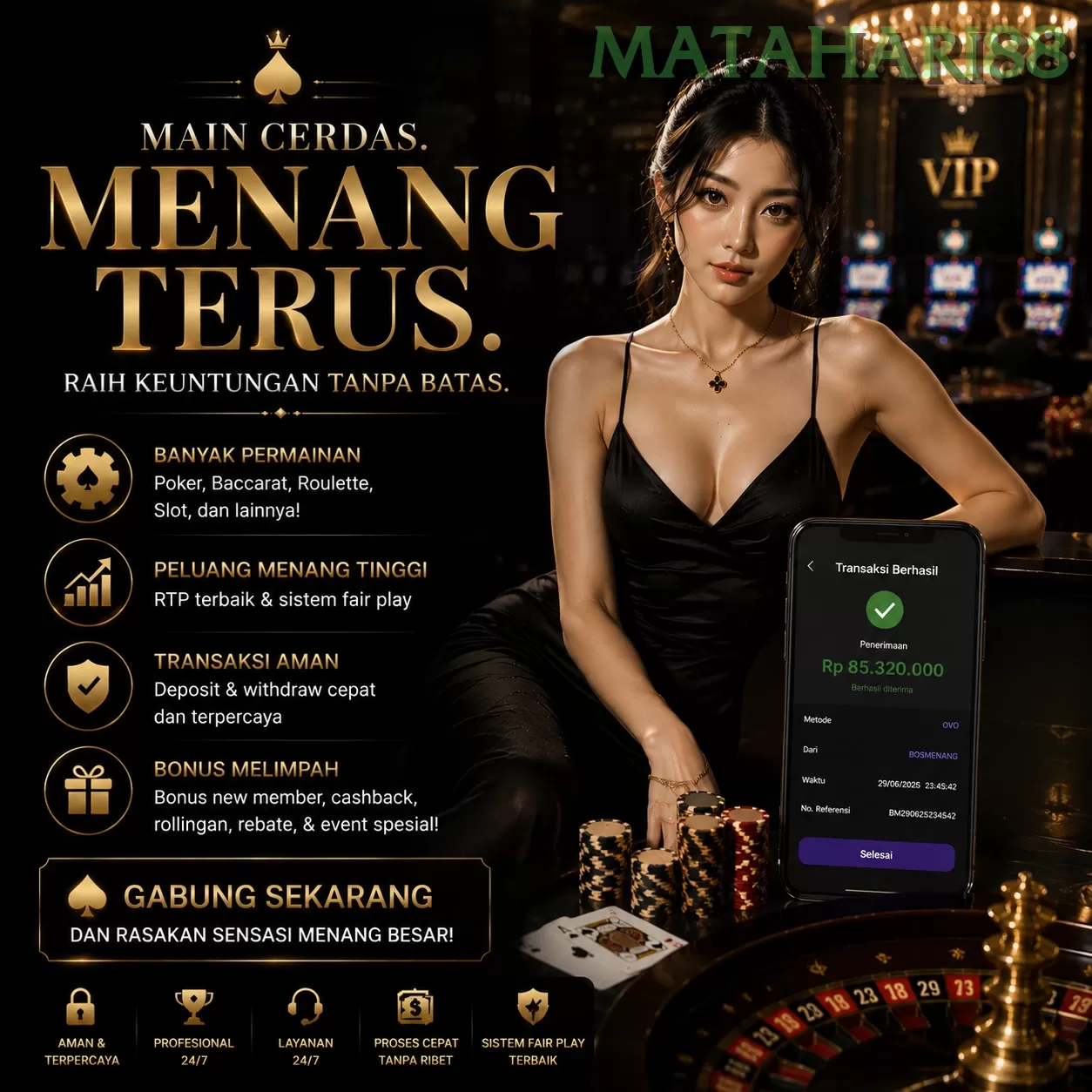 Cara Mendaftar dan Verifikasi Akun di matahari88